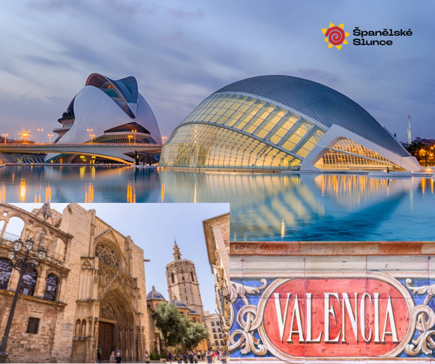 Valencie, město vědy a umění, krásných památek a jedinečné atmosféry! ♥️